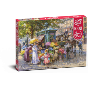 Puzzle Timaro - Blumenmarket, 1000 piese