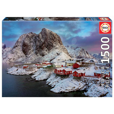 Puzzle Lofoten Islands Norway Educa 1500 piese