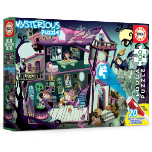 Puzzle Mysterious Ghost House Educa 100 piese