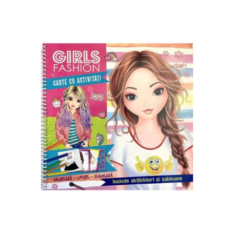 Girls Fashion. Carte cu activități