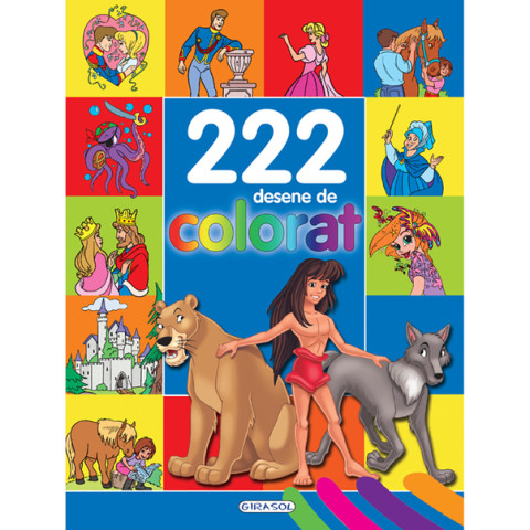 222 desene de colorat