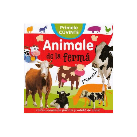 Animale de la fermă. Primele cuvinte