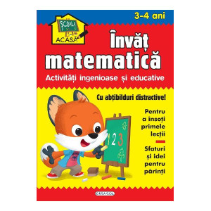 Școala acasă. Învăț matematică 3-4 ani