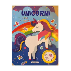 Unicorni. Carte de colorat
