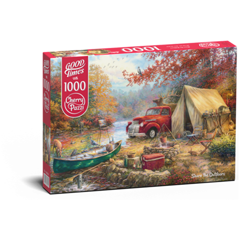 Puzzle Timaro - Share the Outdoors, 1000 piese