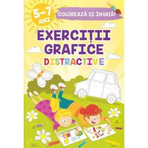 Exercitii grafice distractive. Coloreaza si invata