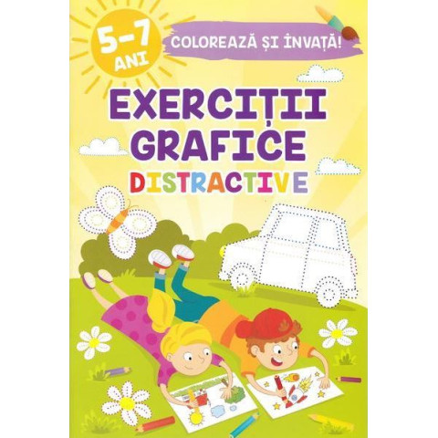 Exercitii grafice distractive. Coloreaza si invata