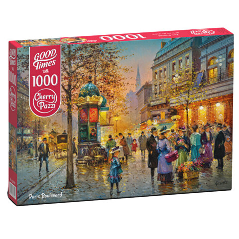 Puzzle Timaro - Paris Boulevard, 1000 piese