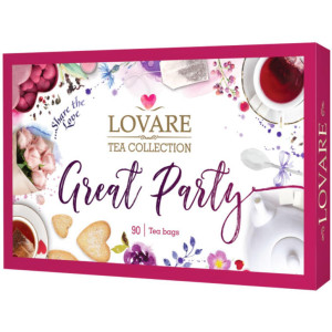 Ceai Lovare - Set Great Party - 90 pliculețe asortate