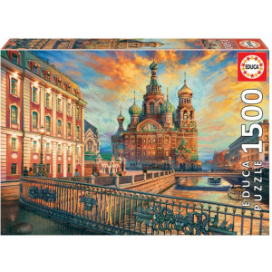 Puzzle Saint Petersburg Educa 1500 piese