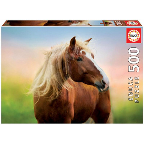 Educa, Puzzle Horse at sunrise, 500 piese