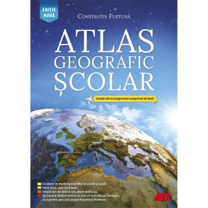 Atlas geografic școlar. Ediția 2020