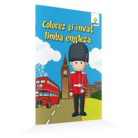 Colorez și învăț cuvinte în limba engleză