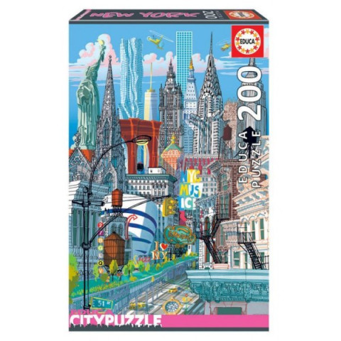 Puzzle New York City, Educa, 200 piese