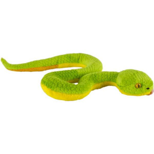 Jucărie de pluș șarpe cu clopoței 39 cm, Momki