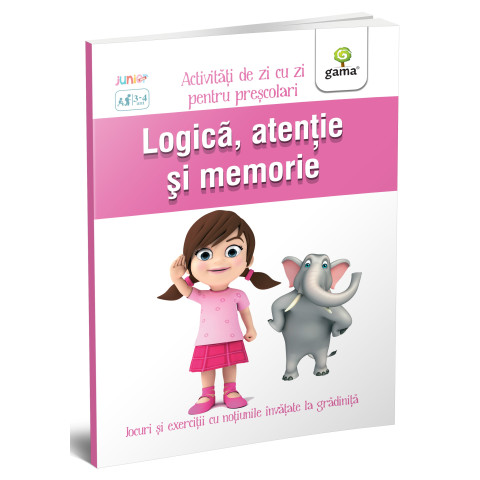 Logică, atenție și memorie 3-4 ani