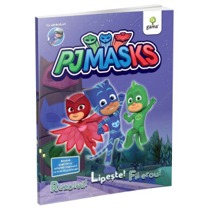 PJ MASKS: Rezolvă! Lipește! Fii Erou!