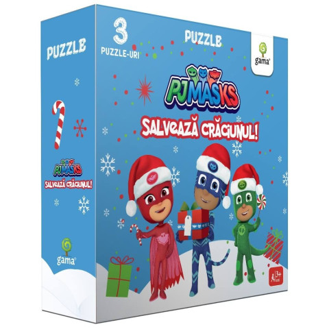 PJ MASKS salvează Crăciunul!