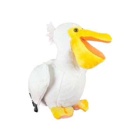 Pluș pelican, 15 cm, Momki