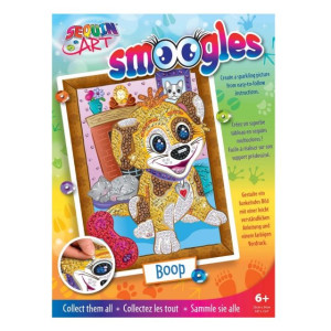 Set Creativ Smoogles - Catelusul Boop 25x34cm Sequin Art 