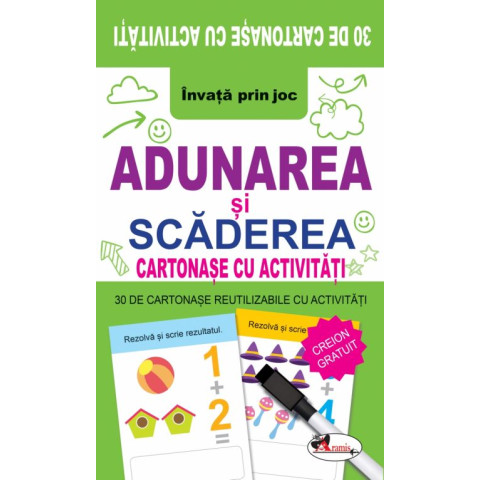 Adunarea si scaderea. Cartonase cu activitati