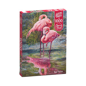 Puzzle Timaro - Bingo Flamingo, 1000 piese