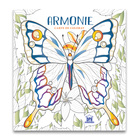 Armonie: Carte de colorat - 28 de file detașabile