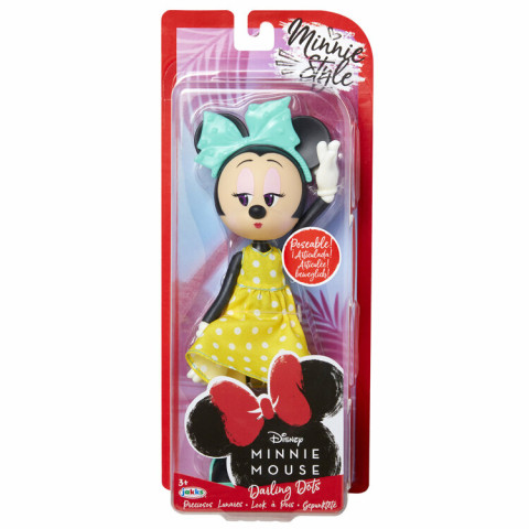Păpușă Minnie Mouse cu buline prețioase, 24 cm