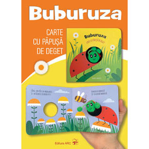 Buburuza. Carte cu păpușă de deget