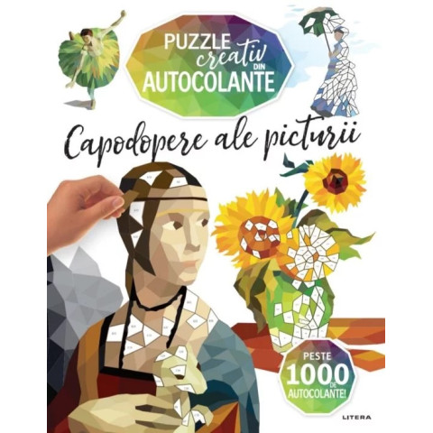 Capodopere ale picturii. Puzzle creativ din autocolante