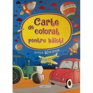 Carte de colorat pentru băieți