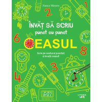 Invat sa scriu punct cu punct. Ceasul