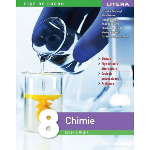 Chimie. Fișe de lucru. Clasa a VIII-a