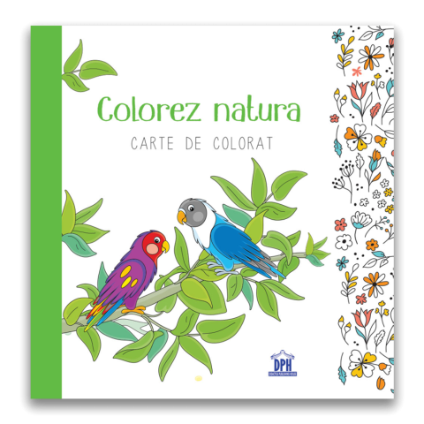 Colorez natura - Carte de colorat