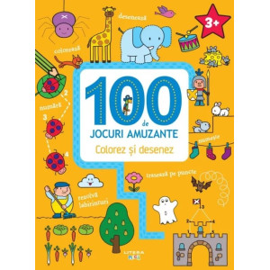 100 de jocuri amuzante. Învăț să desenez