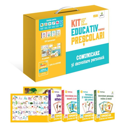Kit educativ pentru preșcolari. Comunicare și dezvoltare personală
