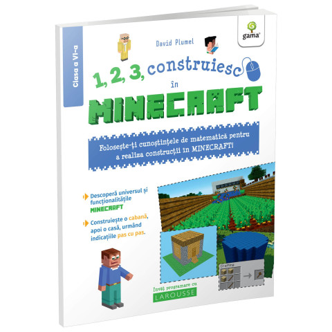 1, 2, 3, construiesc cu Minecraft