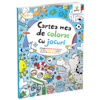 Cartea mea de colorat cu jocuri