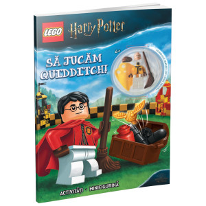 Să jucăm Quidditch! (carte de activități cu minifigurină LEGO®)