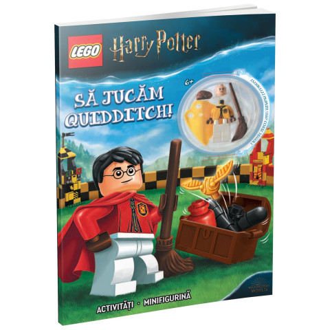 Să jucăm Quidditch! (carte de activități cu minifigurină LEGO®)