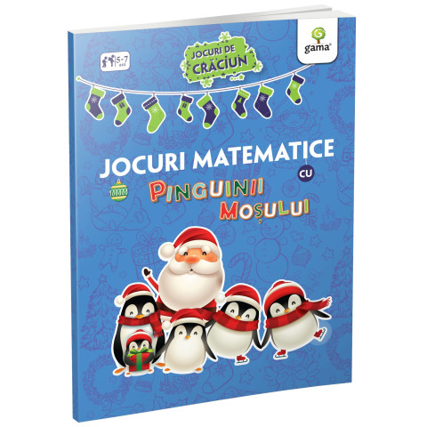 Jocuri matematice cu pinguinii Moșului