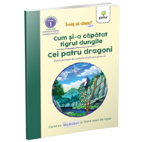 Cum și-a căpătat tigrul dungile • Cei patru dragoni