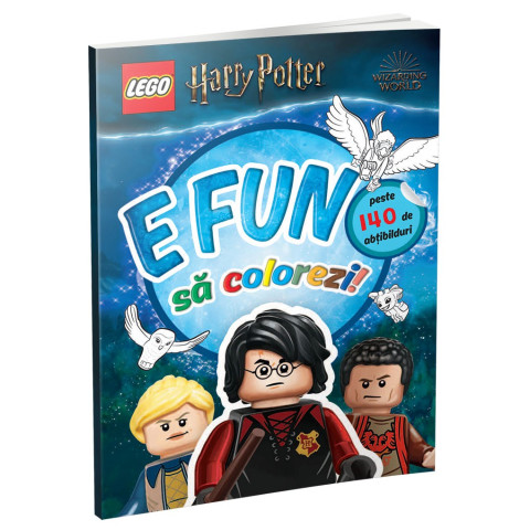 E fun să colorezi! – Harry Potter (carte de colorat cu abțibilduri)