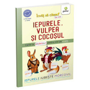Iepurele, vulpea și cocoșul