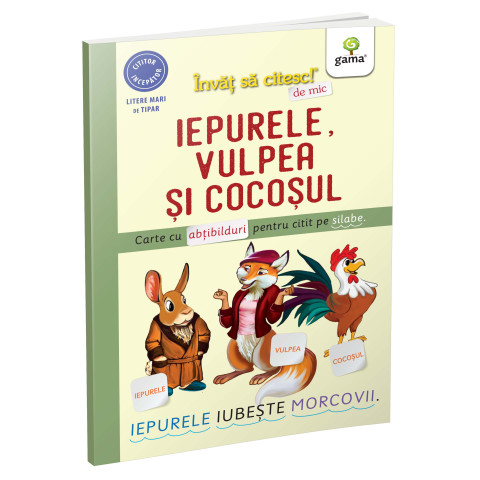 Iepurele, vulpea și cocoșul