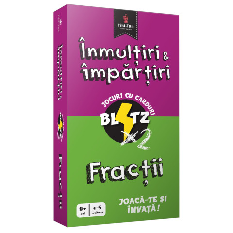 Pachet BLITZ Fracții / Înmulțiri și împărțiri