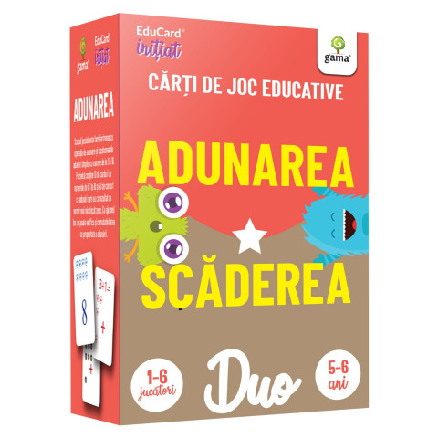 DuoCard - Adunarea • Scaderea