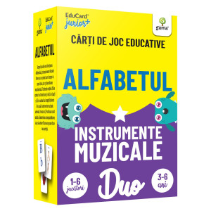 DuoCard - Alfabetul • Instrumente muzicale