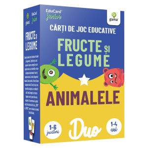 DuoCard - Fructe și legume • Animalele