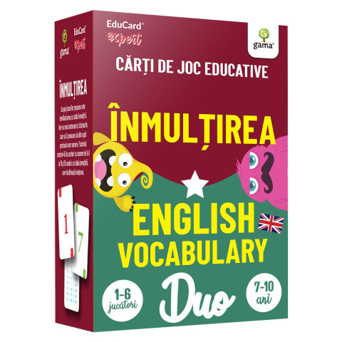 DuoCard - Înmulțirea • English vocabulary